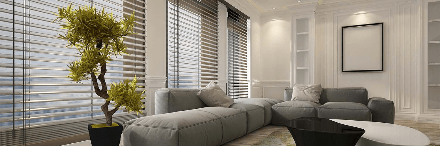 Blinds banner background