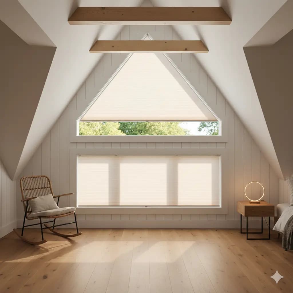 Slanted Blinds Built Around Every Angle, Shape and Architectural Detail image 3