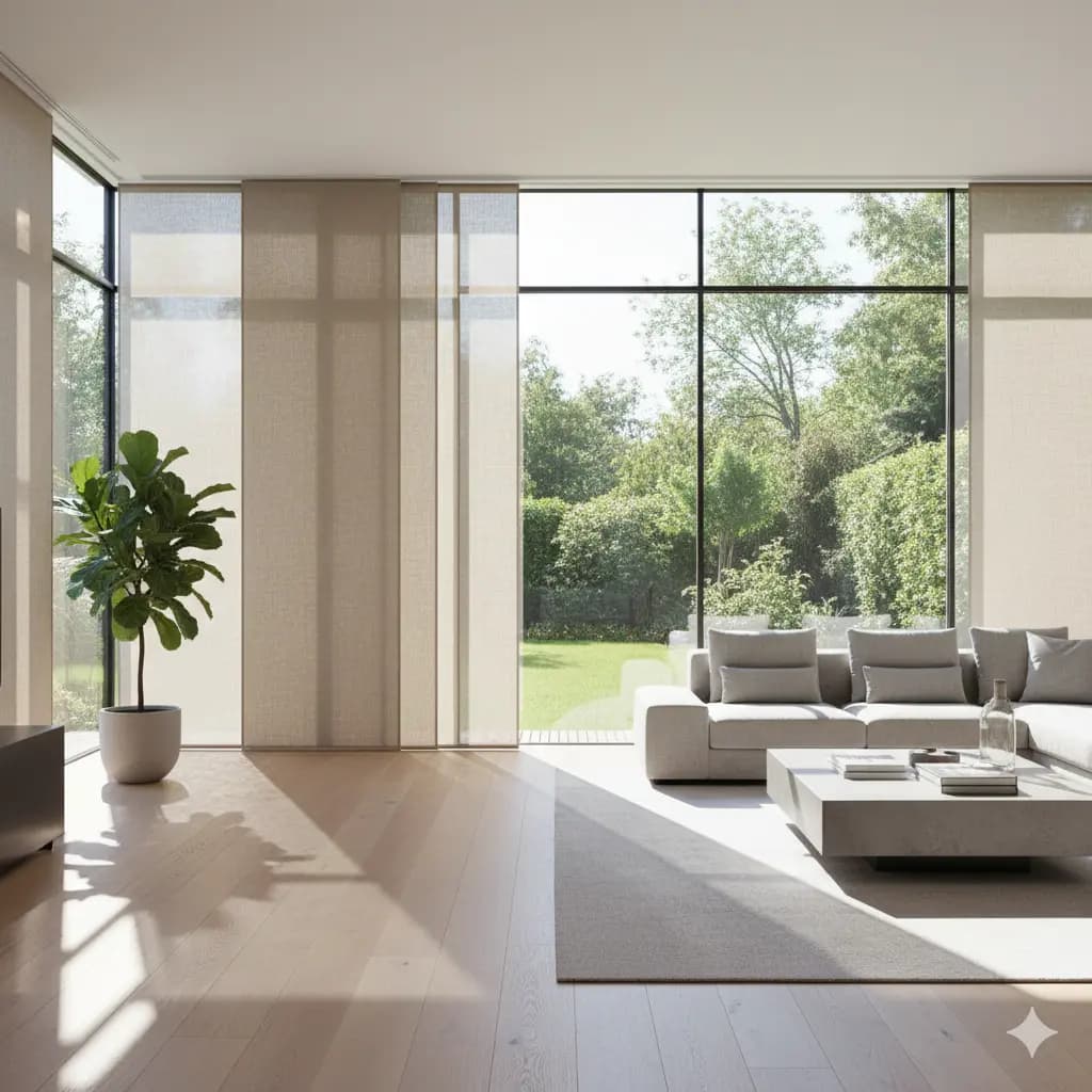 What Sets Our Panel Track Blinds in Calgary Apart for Large Windows and Sliding Doors? image 1