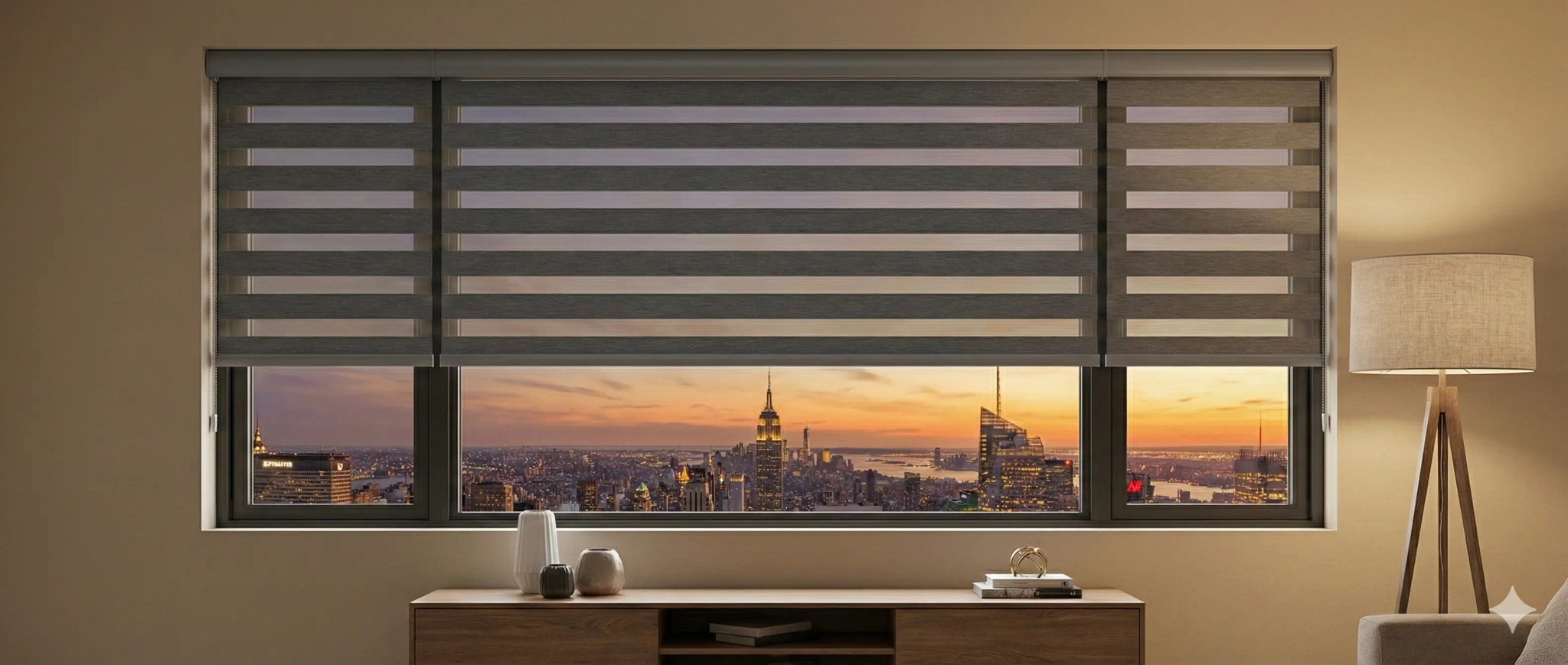 Blinds banner background
