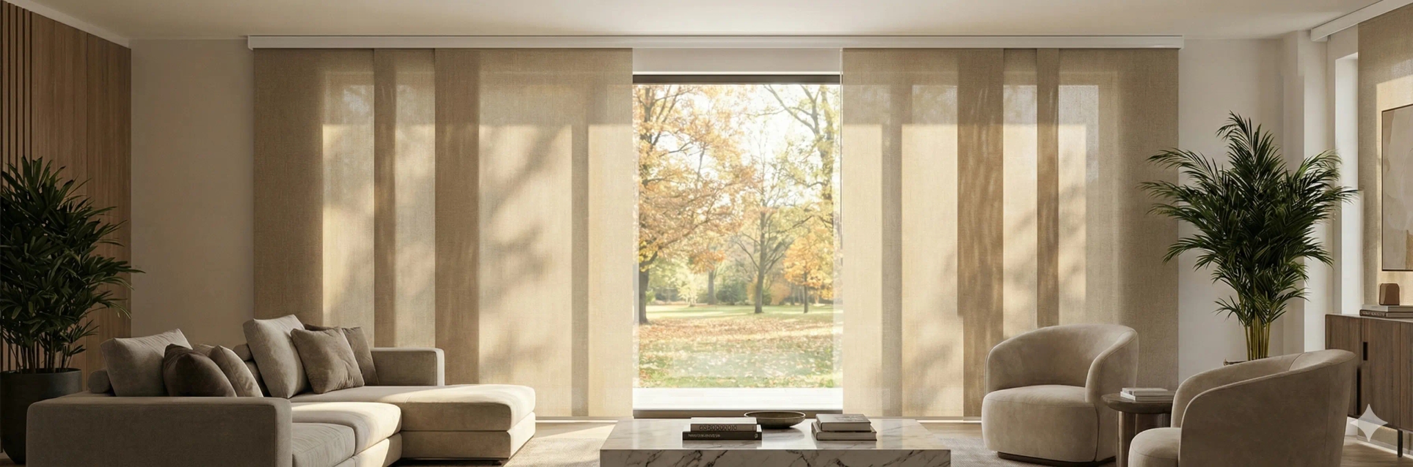 Blinds banner background